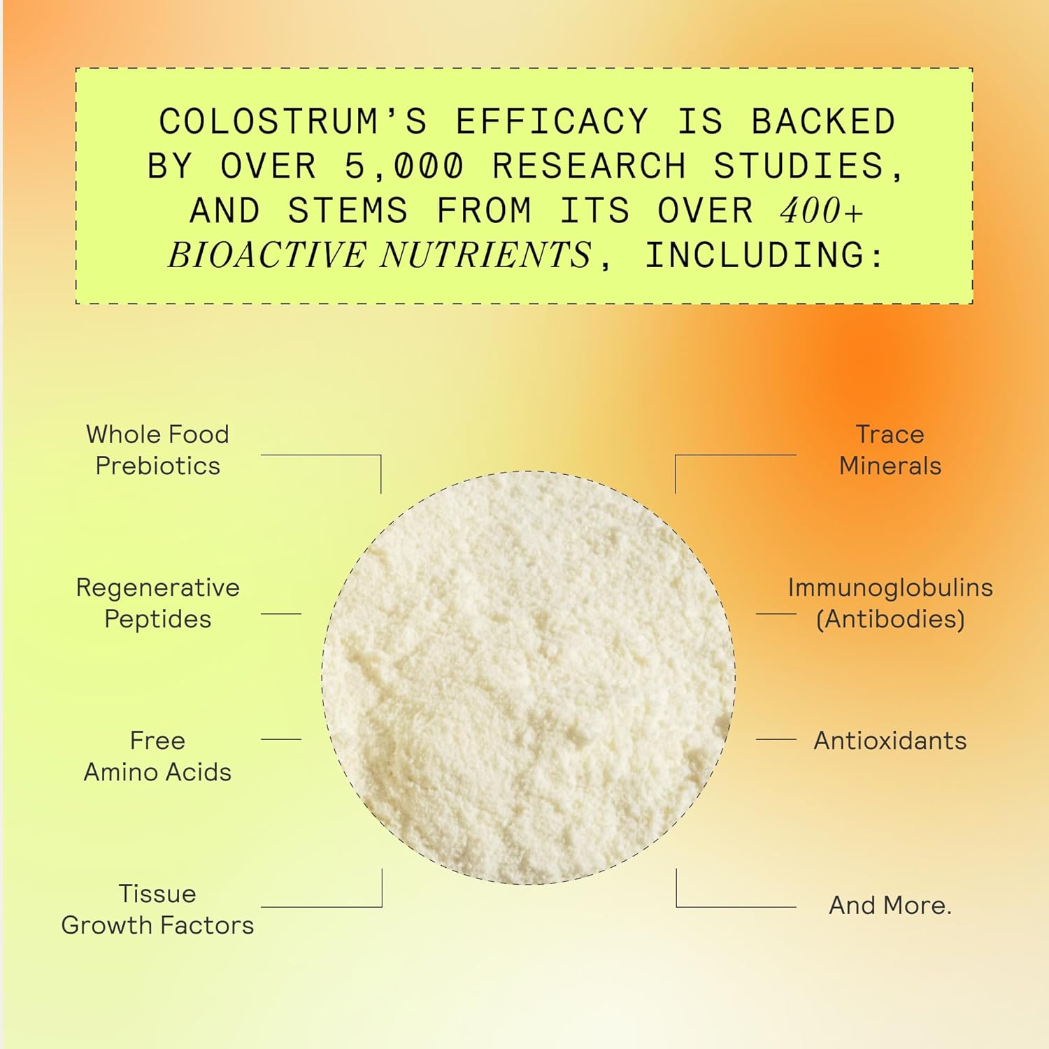 Colostrum science